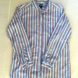 Tommy Hilfiger Young Men Size 20 XL Long-Sleeve Button-Down Shirt